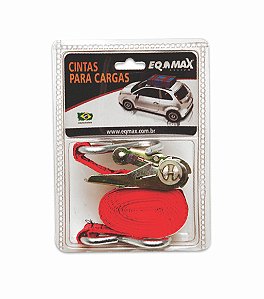Cinta Eqmax Catraca 3,00m Com Blister (01 Peça)