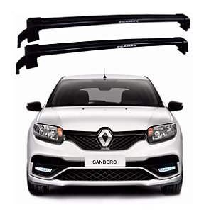 RACK EQMAX NEW WAVE RENAULT SANDERO 2015 2018 2017 2018 2019 - PRETO