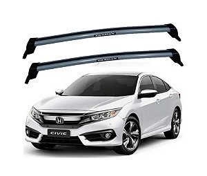 RACK EQMAX NEW WAVE HONDA CIVIC 2017 2018 2019 2020 2021 2022 - CINZA