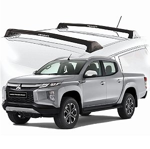 RACK EQMAX NEW WAVE MITSUBISHI L-200 TRITON SPORT 2020 2021 2022 2023 - PRETO