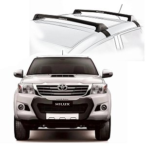 RACK EQMAX NEW WAVE TOYOTA HILUX 2005 2006 2007 2008 2009 2010 2011 2012 2013 2014 2015 - PRETO