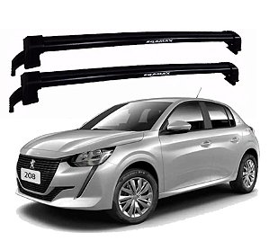 RACK EQMAX NEW WAVE PEUGEOT 208 - 2021 2022 2023 2024 2025 - CINZA