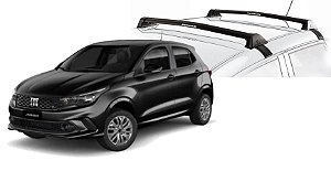 RACK EQMAX NEW WAVE FIAT ARGO 2017 2018 2019 2020 2021 2022 2023 2024 2025 - PRETO