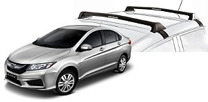 RACK EQMAX NEW WAVE HONDA CITY 2015 2016 2017 2018 2019 2020 2021 - PRETO