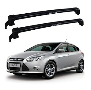 RACK EQMAX NEW WAVE FORD FOCUS HATCH // SEDAN 2014 2015 2016 2017 2018 2019 - PRETO