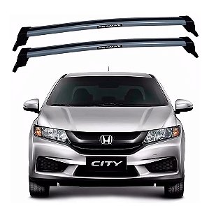 RACK EQMAX NEW WAVE HONDA CITY 2015 2016 2017 2018 2019 2020 2021 - CINZA
