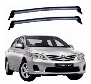 RACK EQMAX NEW WAVE TOYOTA COROLLA 2009 2010 2011 2012 2013 2014 - CINZA