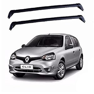 RACK EQMAX WAVE RENAULT CLIO 4P HATCH // SEDAN 2000 2001 2002 2003 2004 2005 2006 2007 2008 2009 2010 2011 2012 2013 2014 2015 2016 - PRETO