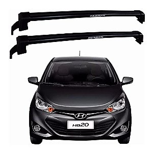 RACK EQMAX NEW WAVE HYUNDAI HB20 HATCH 2014 2015 2016 2017 2018 2019 - PRETO