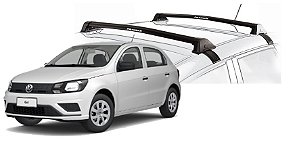 RACK EQMAX NEW WAVE VW GOL G6 / G7 / G8 // GOL TRACK 2012 2013 2014 2015 2016 2017 2018 2019 2020 2021 2022 2023 - PRETO