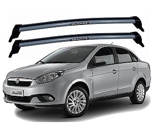 RACK EQMAX NEW WAVE FIAT GRAND SIENA 2012 2013 2014 2015 2016 2017 2018 2019 2020 2021 2022 - CINZA