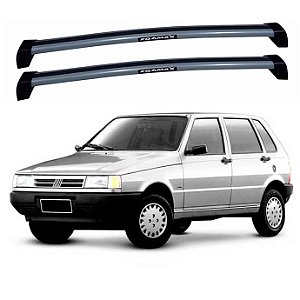 RACK EQMAX WAVE FIAT UNO MILLE 4P 1988 1989 1990 1991 1992 1993 1994 1995 1996 1997 1999 2000 2001 2002 2003 2004 - CINZA