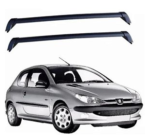 RACK EQMAX WAVE PEUGEOT 206 2P 1999 2000 2001 2002 2003 2004 2005 2006 2007 2008 2009 2010 - PRETO