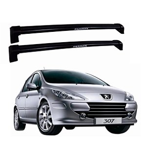 RACK EQMAX WAVE PEUGEOT 307 2002 2003 2004 2005 2006 2007 2008 2010 2011 2012 - PRETO