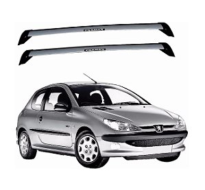 RACK EQMAX WAVE PEUGEOT 206 2P 1999 2000 2001 2002 2003 2004 2005 2006 2007 2008 2009 2010 - CINZA