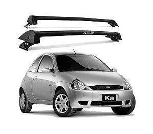 RACK EQMAX WAVE FORD KA 1997 1998 1999 2000 2001 2002 2003 2004 2005 2006 2007 - PRETO