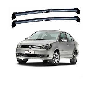 RACK EQMAX NEW WAVE VW POLO SEDAN 4P 2003 2004 2005 2006 2007 2008 2009 2010 2011 2012 2013 2014 - CINZA