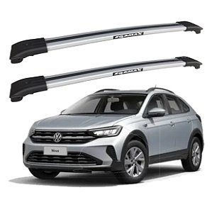 RACK TRAVESSA LARGA EQMAX VW NIVUS 2020 2021 2022 2023 2024 2025 - CINZA