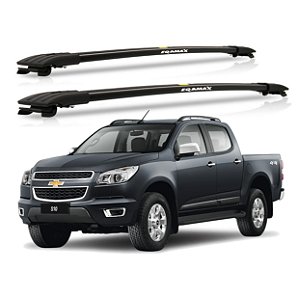 RACK TRAVESSA LARGA EQMAX GM S10 2015 2016 2017 2018 2019 2020 2021 2022 2023 2024 2025 - PRETO