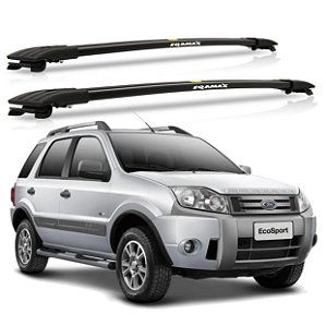 RACK TRAVESSA LARGA EQMAX FORD ECOSPORT 2010 2011 2012 - PRETO
