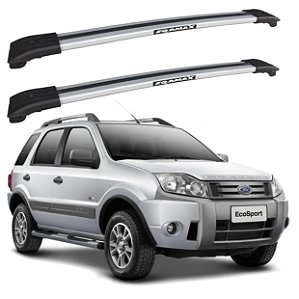 RACK TRAVESSA LARGA EQMAX FORD ECOSPORT 2010 2011 2012 - CINZA