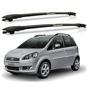 RACK TRAVESSA LARGA EQMAX FIAT IDEA 2002 2003 2004 2005 2006 2007 2008 2009 2010 2011 2012 2013 2014 2015 2016 - PRETO