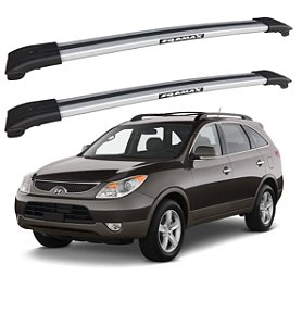 RACK TRAVESSA LARGA EQMAX HYUNDAI VERA CRUZ 2007 2008 2009 2010 - CINZA