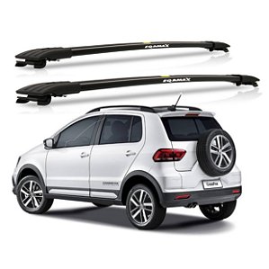 RACK TRAVESSA LARGA EQMAX VW CROSSFOX 2011 2012 2013 2014 2015 2016 2017 2018 - PRETO