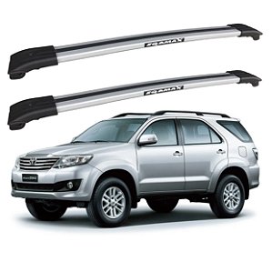 RACK TRAVESSA LARGA EQMAX TOYOTA HILUX SW4 2005 2006 2007 2008 2009 2010 2011 2012 2013 2014 2015 - CINZA