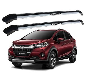 RACK P/ LONGARINAS INTEGRADAS EQMAX DELTA HONDA WR-V 2017 2018 2019 2020 2021 2022 - CINZA