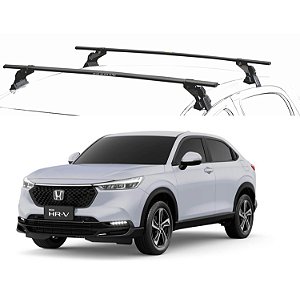 RACK EQMAX AÇO HONDA HR-V 2022 2023 2024 2025 - PRETO