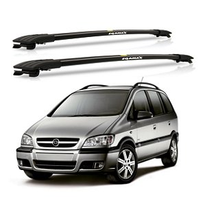 RACK TRAVESSA LARGA EQMAX GM ZAFIRA 2001 2002 2003 2004 2005 2006 2007 2008 2009 2010 2011 2012 - PRETO