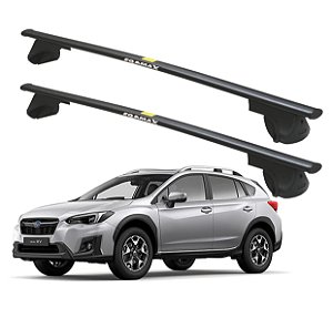 RACK P / LONGARINAS ALPHA AÇO 03 (1,30M) SUBARU NEW XV 2021 / 2022 - PRETO