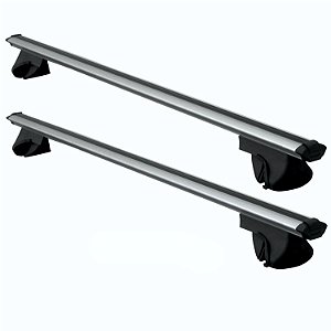 RACK P/ LONGARINAS ALPHA ALUMÍNIO 01 (1,06M) DAIHATSU FEROZA 1994 1995 1996 1997 - CINZA