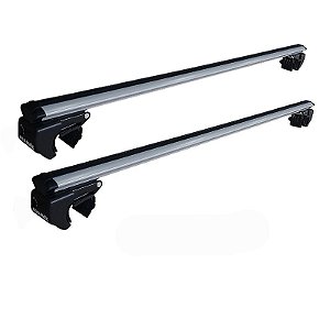 RACK P/ LONGARINAS SIGMA ALUMÍNIO 02 (1,16M) GM S10 CABINE SIMPLES 1991 1992 1993 1994 1995 1996 1997 1998 1999 2000 2001 2002 2003 2004 2005 2006 2007 2008 2009 2010 2011 - CINZA
