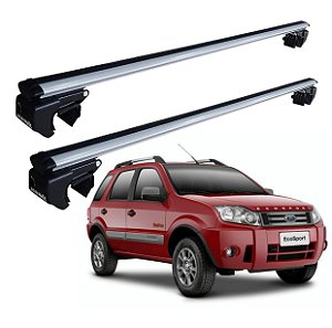 RACK P/ LONGARINAS SIGMA ALUMÍNIO 02 (1,16M) FORD ECOSPORT 2010 1011 1012 - CINZA