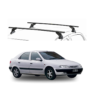 RACK EQMAX AÇO CITROEN XSARA 4P 1998 1999 2000 2001 2002 2003 - PRETO