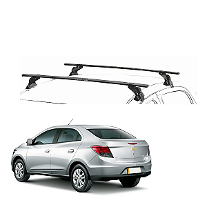 RACK EQMAX AÇO GM PRISMA 2013 2014 2015 2016 2017 2018 2019 - PRETO