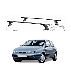 RACK EQMAX AÇO FIAT BRAVA 2000 2001 2002 2003 - PRETO