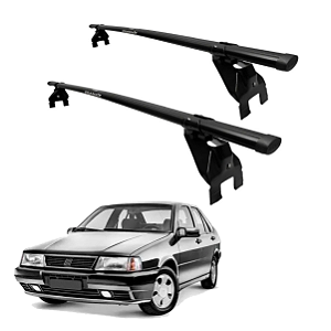 RACK EQMAX AÇO FIAT TEMPRA 4P 1992 1993 1994 1995 1996 1997 1998 1999 - PRETO