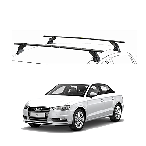 RACK EQMAX AÇO AUDI A3 SEDAN 2014 2015 - PRETO
