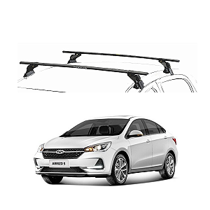 RACK EQMAX AÇO CAOA/CHERY ARRIZO 5 2019 2020 2021 2022 - PRETO