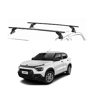 RACK EQMAX AÇO NOVO CITROEN C3 2022 2023 2024 2025 - PRETO