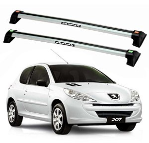 RACK EQMAX WAVE PEUGEOT 207 2P 2008 2009 2010 2011 2012 2013 - CINZA