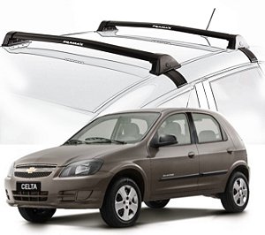 RACK EQMAX NEW WAVE GM CELTA 4P 2012 2013 2014 2015 2016 - PRETO
