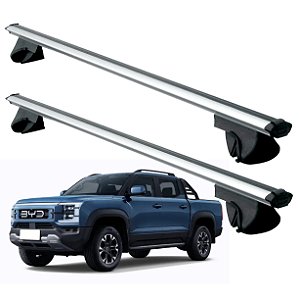 RACK P/ LONGARINAS ALPHA ALUMÍNIO 04 (1,36M) BYD SHARK 2025 - CINZA