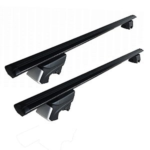 RACK P/ LONGARINAS INTEGRADAS BETA ALUMÍNIO (1,26M) BYD YUAN PRO 2025 2026 - PRETO