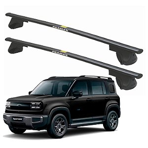 RACK P/ LONGARINAS ALPHA AÇO 02 (1,20M) GM SPARK EUV ACTIVE 2026 - PRETO