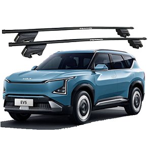 RACK P/ LONGARINAS INTEGRADAS BETA AÇO (1,30M) KIA EV5 2025 - PRETO