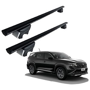 RACK P/ LONGARINAS INTEGRADAS BETA ALUMÍNIO (1,26M) RENAULT BOREAL 2026 - PRETO